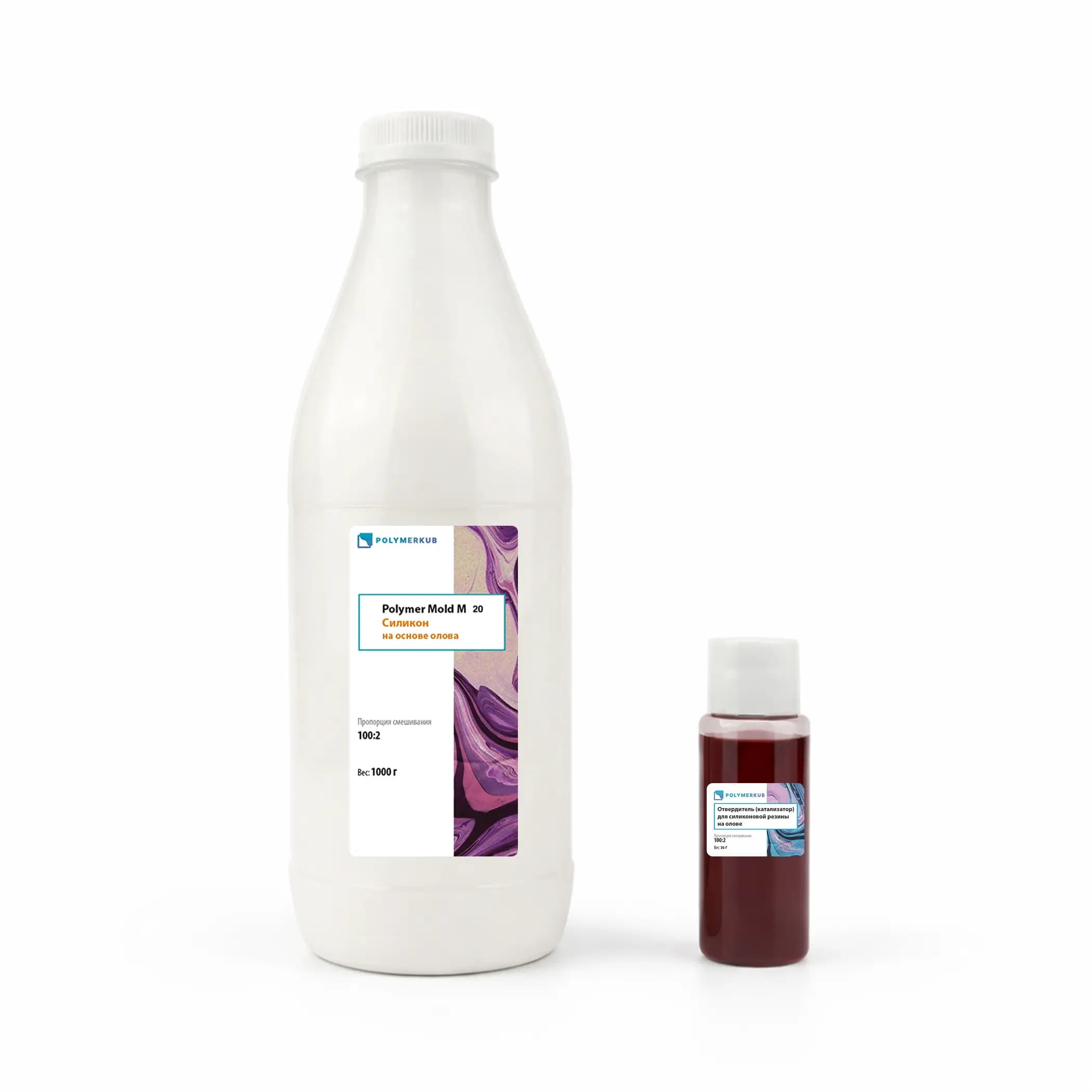 Силикон на олове Polymer Mold M 20 (средне жесткий для гипса)