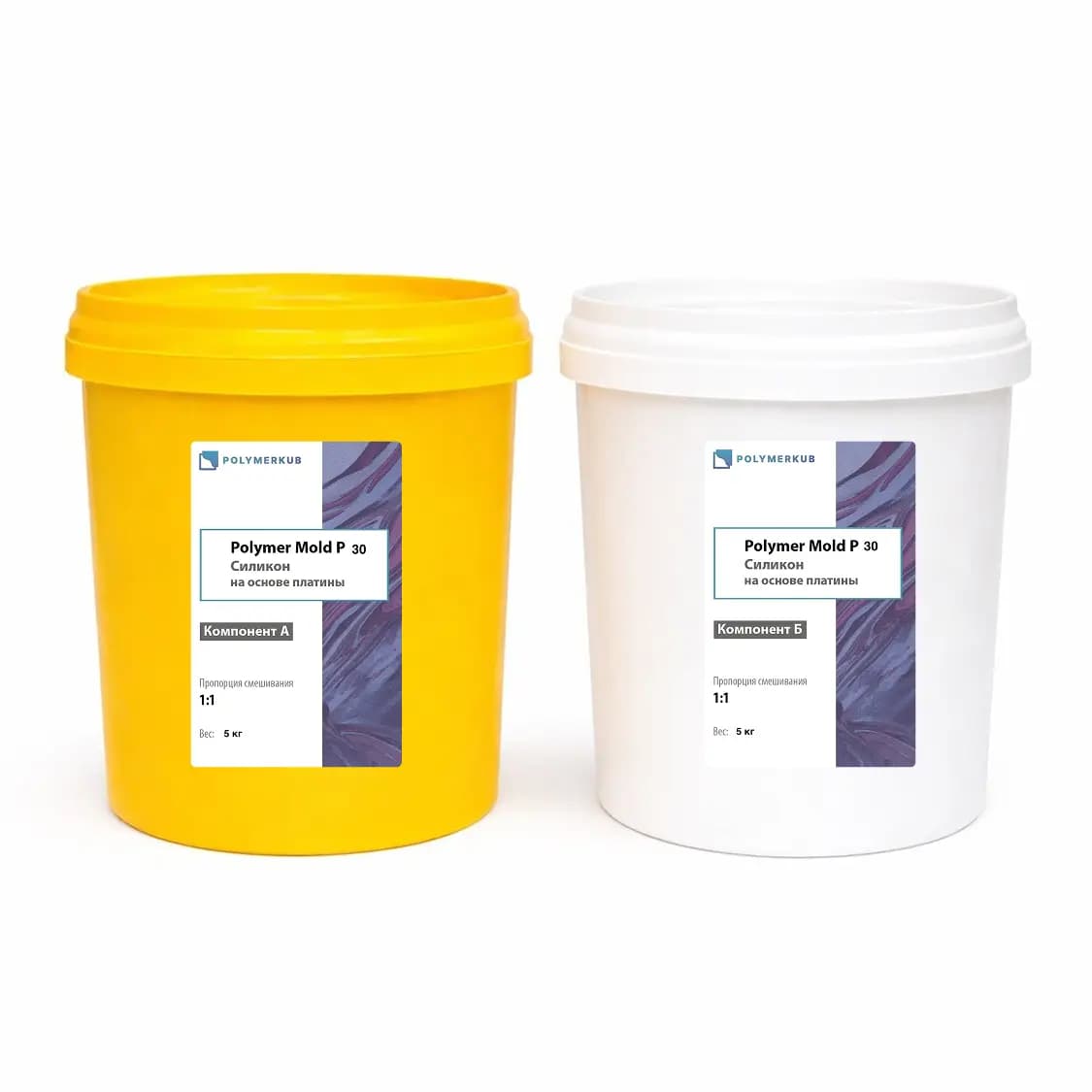 Силикон на платине Polymer Mold P30 (жесткий, для бетона и гипсовой плитки)